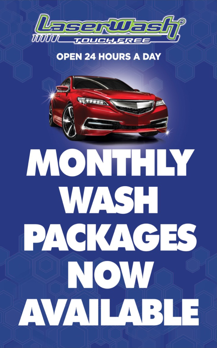 monthly wash packages available